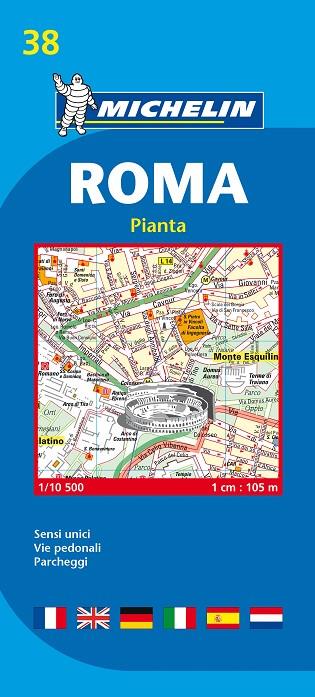 ROMA(PLANO ESCALA 1/10:500.EDICION 2013) | 9782067117105 |   | Libreria Geli - Librería Online de Girona - Comprar libros en catalán y castellano