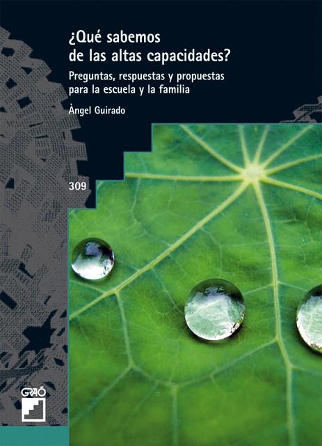 QUÉ SABEMOS DE LAS ALTAS CAPACIDADES | 9788499805726 | GUIRADO,ÀNGEL | Libreria Geli - Librería Online de Girona - Comprar libros en catalán y castellano