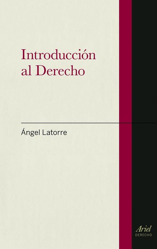 INTRODUCCION AL DERECHO | 9788434470637 | LATORRE,ANGEL | Llibreria Geli - Llibreria Online de Girona - Comprar llibres en català i castellà