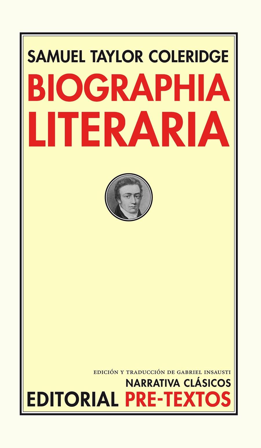 BIOGRAPHIA LITERARIA | 9788481919295 | COLERIDGE,SAMUEL TAYLOR | Libreria Geli - Librería Online de Girona - Comprar libros en catalán y castellano