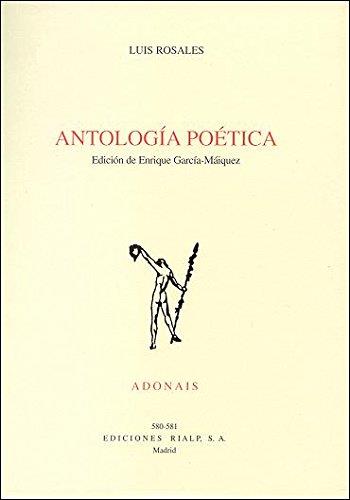 ANTOLOGIA POETICA | 9788432135330 | ROSALES,LUIS | Libreria Geli - Librería Online de Girona - Comprar libros en catalán y castellano