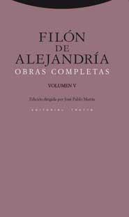 OBRAS COMPLETAS-5 | 9788498790238 | FILON DE ALEJANDRIA | Libreria Geli - Librería Online de Girona - Comprar libros en catalán y castellano
