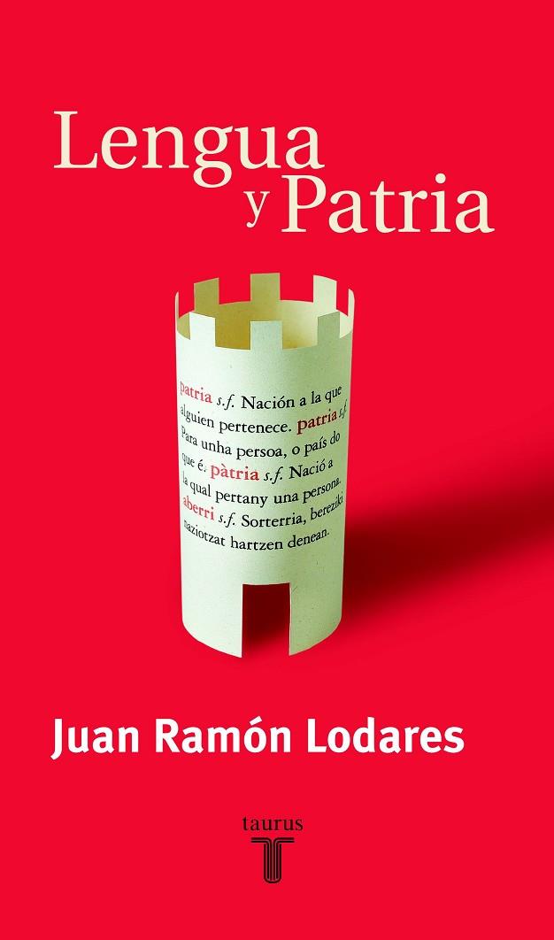 LENGUA Y PATRIA | 9788430604531 | LODARES,JUAN RAMON | Llibreria Geli - Llibreria Online de Girona - Comprar llibres en català i castellà