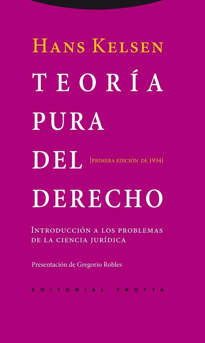 TEORÍA PURA DEL DERECHO | 9788498792355 | KELSEN,HANS | Libreria Geli - Librería Online de Girona - Comprar libros en catalán y castellano