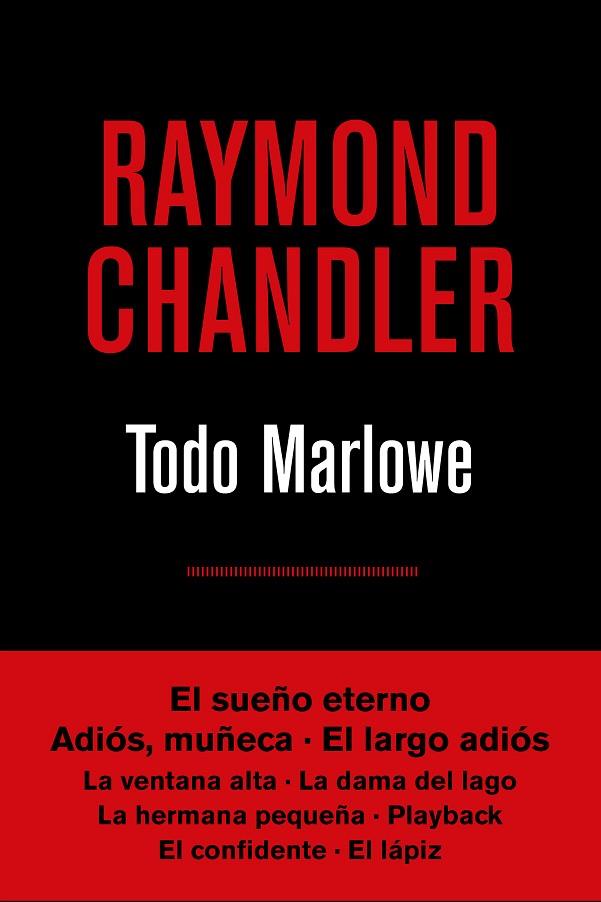 TODO MARLOWE | 9788490567807 | CHANDLER,RAYMOND | Libreria Geli - Librería Online de Girona - Comprar libros en catalán y castellano