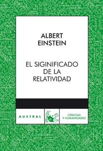 EL SIGNIFICADO DE LA RELATIVID | 9788467029710 | EINSTEIN,ALBERT | Libreria Geli - Librería Online de Girona - Comprar libros en catalán y castellano