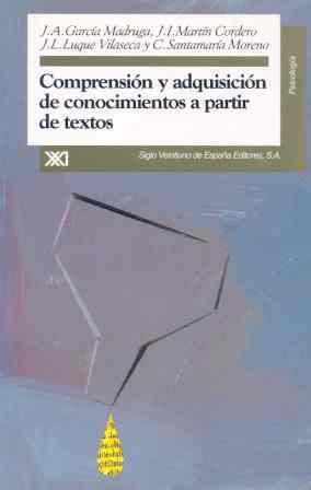 COMPRENSION Y ADQUISION DE CONOCIMIENTOS A PARTIR | 9788432308932 | GARCIA MADRUGA/VARIS | Libreria Geli - Librería Online de Girona - Comprar libros en catalán y castellano
