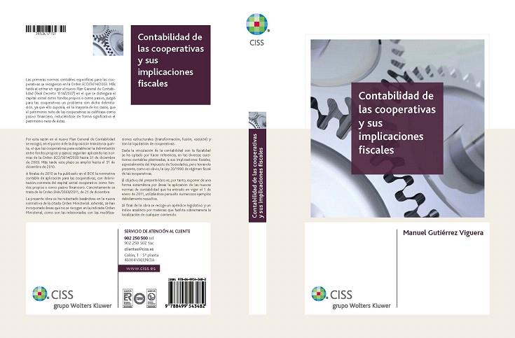 CONTABILIDAD DE LAS COOPERATIVAS Y SUS IMPLICACIONES... | 9788499543482 | GUTRIERREZ VIGUERA,MANUEL | Libreria Geli - Librería Online de Girona - Comprar libros en catalán y castellano