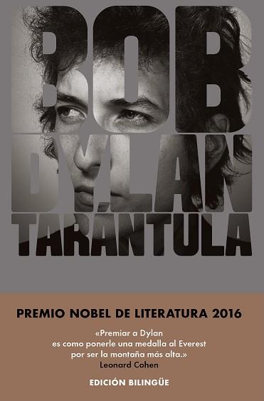 TARÁNTULA (CAST) | 9788416665662 | DYLAN,BOB | Libreria Geli - Librería Online de Girona - Comprar libros en catalán y castellano