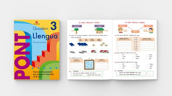 QUADERN DE LLENGUA PONT-3(EDUCACIÓ PRIMÀRIA) | 9788478874507 | Llibreria Geli - Llibreria Online de Girona - Comprar llibres en català i castellà