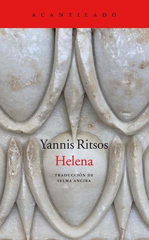 HELENA | 9788418370762 | RITSOS,YANNIS | Libreria Geli - Librería Online de Girona - Comprar libros en catalán y castellano