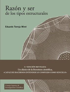 RAZON Y SER DE LOS TIPOS ESTRUCTURALES | 9788400086121 | TORROJA,EDUARDO | Llibreria Geli - Llibreria Online de Girona - Comprar llibres en català i castellà