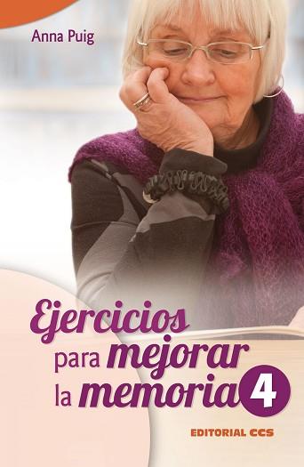 EJERCICIOS PARA MEJORAR LA MEMORIA-4 | 9788498427004 | PUIG ALEMAN,ANNA | Libreria Geli - Librería Online de Girona - Comprar libros en catalán y castellano