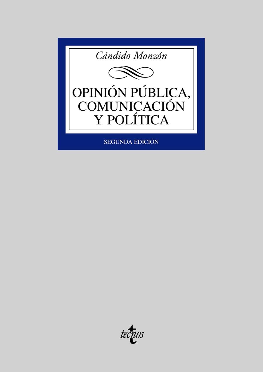 OPINION PUBLICA,COMUNICACION Y POLITICA(2ºED/2006) | 9788430944316 | MONZON,CANDIDO | Llibreria Geli - Llibreria Online de Girona - Comprar llibres en català i castellà