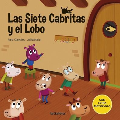 LAS SIETE CABRITAS Y EL LOBO | 9788424669805 | CANYELLES,ANNA | Libreria Geli - Librería Online de Girona - Comprar libros en catalán y castellano