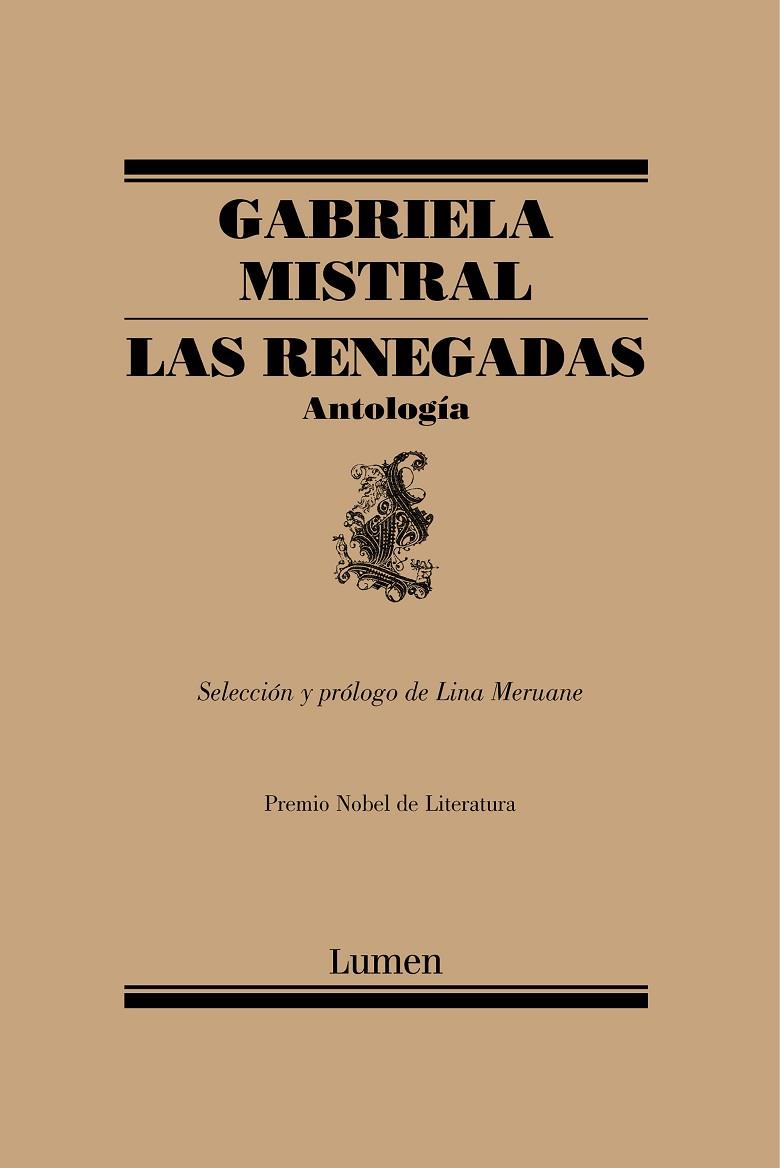 LAS RENEGADAS.ANTOLOGÍA | 9788426406101 | MISTRAL,GABRIELA | Llibreria Geli - Llibreria Online de Girona - Comprar llibres en català i castellà