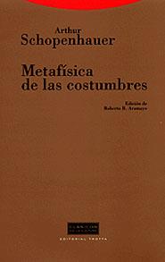 METAFISICA DE LAS COSTUMBRES | 9788481644487 | SCHOPENHAUER,ARTHUR | Llibreria Geli - Llibreria Online de Girona - Comprar llibres en català i castellà
