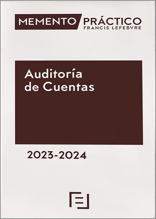 MEMENTO PRÁCTICO AUDITORÍA DE CUENTAS (EDICIÓN 2023-2024) | 9788419573148 | Llibreria Geli - Llibreria Online de Girona - Comprar llibres en català i castellà
