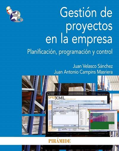 GESTIÓN DE PROYECTOS EN LA EMPRESA.PLANIFICACIÓN,PROGRAMACIÓN Y CONTROL | 9788436829495 | VELASCO SÁNCHEZ,JUAN/CAMPINS MASRIERA,JUAN ANTONIO | Llibreria Geli - Llibreria Online de Girona - Comprar llibres en català i castellà