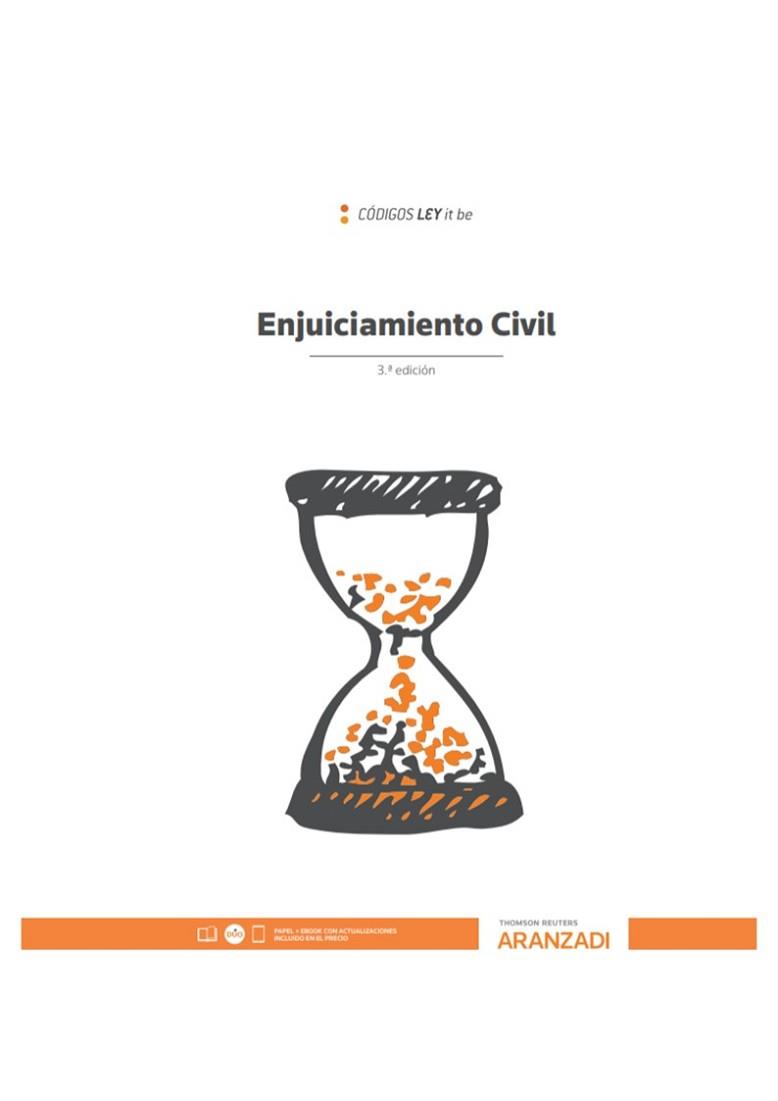ENJUICIAMIENTO CIVIL (LEYITBE) (PAPEL + E-BOOK) | 9788413089102 | ARANZADI, DEPARTAMENTO DE CONTENIDOS | Llibreria Geli - Llibreria Online de Girona - Comprar llibres en català i castellà