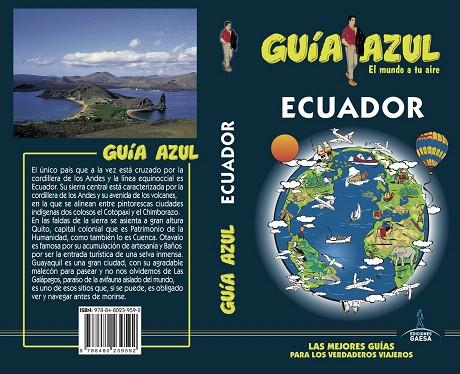 ECUADOR(GUIA AZUL.EDICION 2017) | 9788480239592 | GARCÍA MARÍN,JESÚS/MAZARRASA MOWINCKEL,LUIS | Llibreria Geli - Llibreria Online de Girona - Comprar llibres en català i castellà