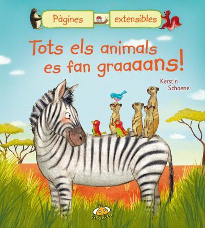TOTS ELS ANIMALS ES FAN GRAAAANS! | 9788416773145 | SCHOENE,KERSTIN | Llibreria Geli - Llibreria Online de Girona - Comprar llibres en català i castellà