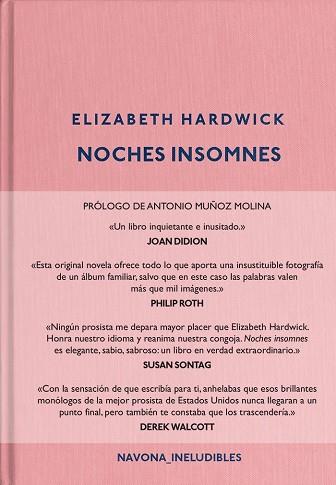 NOCHES INSOMNES | 9788417181284 | HARDWICK,ELIZABETH | Llibreria Geli - Llibreria Online de Girona - Comprar llibres en català i castellà