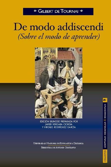 DE MODO ADDISCENDI(SOBRE EL MODO DE APRENDER) | 9788422017271 | DE TOURNAI,GILBERT   | Llibreria Geli - Llibreria Online de Girona - Comprar llibres en català i castellà