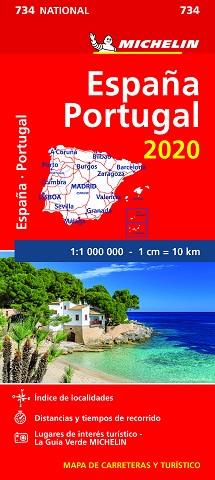 MAPA NATIONAL ESPAÑA - PORTUGAL 2020 | 9782067244078 | Libreria Geli - Librería Online de Girona - Comprar libros en catalán y castellano