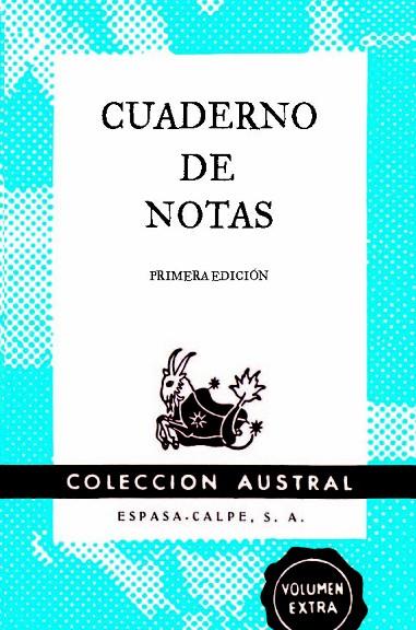 CUADERNO DE NOTAS AUSTRAL (PETIT-BLAU) | 9788467008418 | ESPASA CALPE | Libreria Geli - Librería Online de Girona - Comprar libros en catalán y castellano