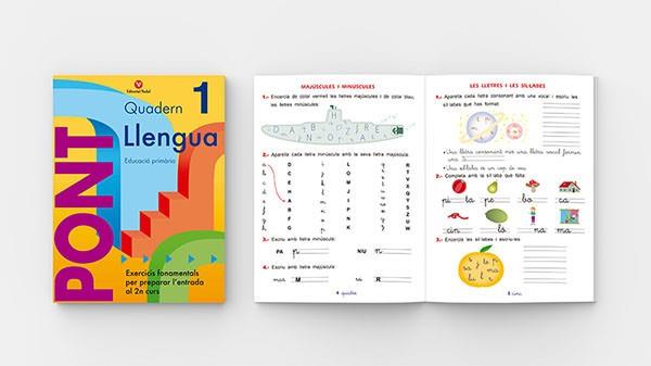 QUADERN DE LLENGUA PONT-1(EDUCACIÓ PRIMÀRIA) | 9788478874460 | Llibreria Geli - Llibreria Online de Girona - Comprar llibres en català i castellà