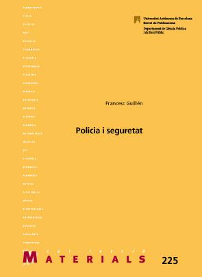 POLICIA I SEGURETAT | 9788449028885 | GUILLEN,FRANCESC | Libreria Geli - Librería Online de Girona - Comprar libros en catalán y castellano