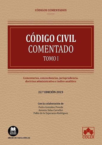CÓDIGO CIVIL COMENTADO(22ª EDICIÓN 2023) | 9788411940443 |   | Libreria Geli - Librería Online de Girona - Comprar libros en catalán y castellano