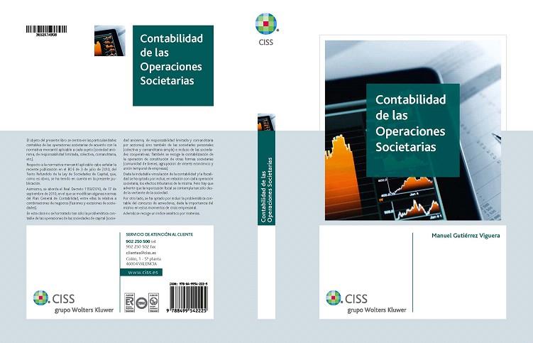 CONTABILIDAD DE LAS OPERACIONES SOCIETARIAS | 9788499542225 | GUTIERREZ VIGUERA,MIGUEL | Llibreria Geli - Llibreria Online de Girona - Comprar llibres en català i castellà