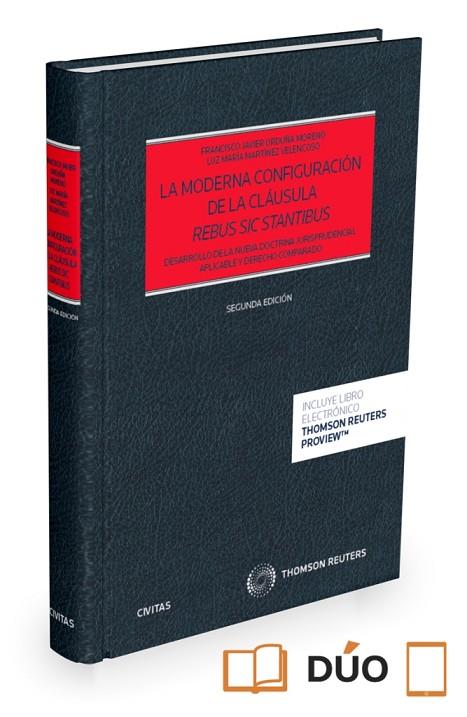 LA MODERNA CONFIGURACIóN DE LA CLáUSULA REBUS SIC STANTIBUS (PAPEL + E-BOOK) | 9788491526346 | MARTÍNEZ,LUZ/ORDUÑA,FRANCISCO JAVIER | Llibreria Geli - Llibreria Online de Girona - Comprar llibres en català i castellà