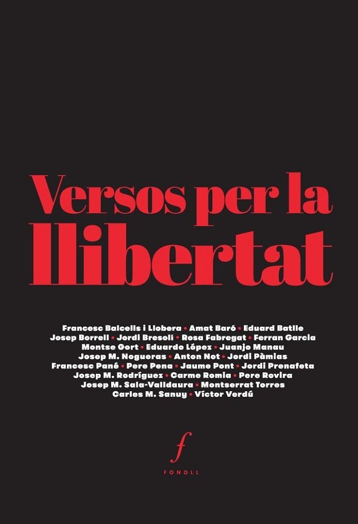 VERSOS PER LA LLIBERTAT | 9788494736698 | A.A.D.D. | Libreria Geli - Librería Online de Girona - Comprar libros en catalán y castellano