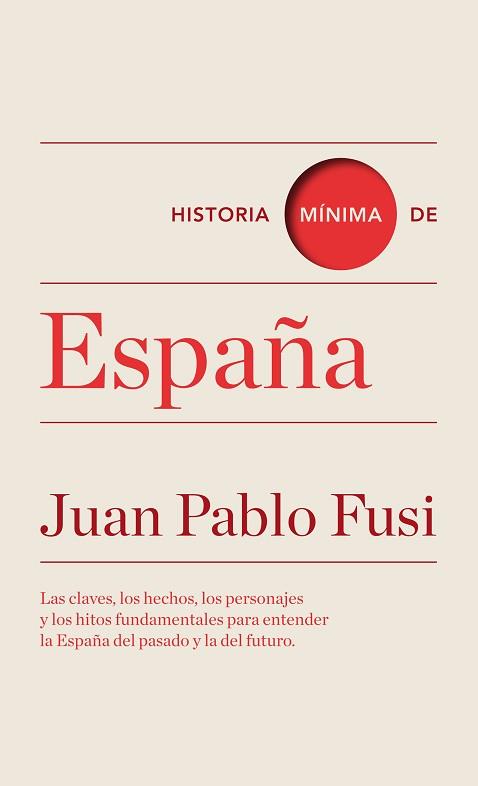 HISTORIA MINIMA DE ESPAÑA | 9788475066776 | FUSI,JUAN PABLO | Llibreria Geli - Llibreria Online de Girona - Comprar llibres en català i castellà