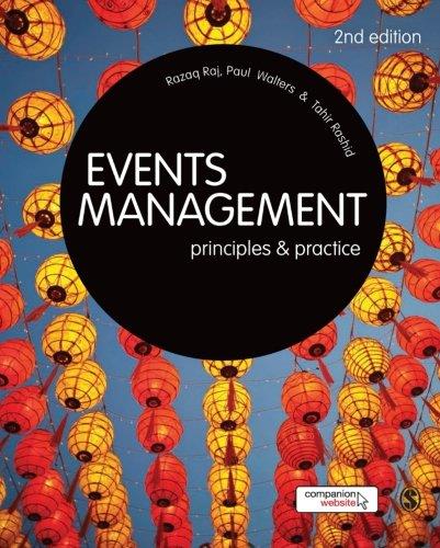 EVENTS MANAGEMENT.PRINCIPLES & PRACTICE(2ªED/2013) | 9781446200735 | RAJ,RAZAQ | Llibreria Geli - Llibreria Online de Girona - Comprar llibres en català i castellà
