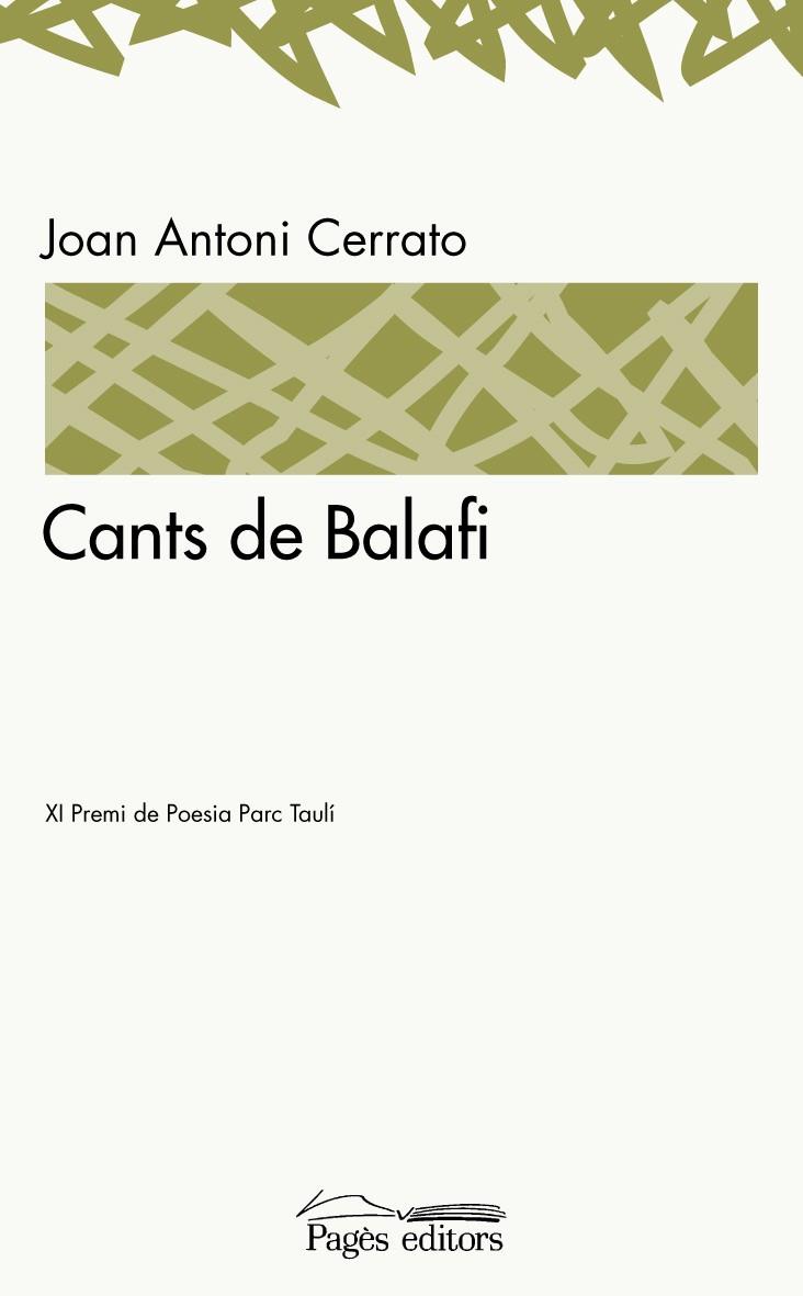 CANTS DE BALAFI | 9788497797511 | CERRATO,JOAN ANTONI | Libreria Geli - Librería Online de Girona - Comprar libros en catalán y castellano