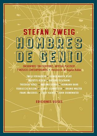 HOMBRES DE GENIO | 9788419026057 | ZWEIG,STEFAN | Libreria Geli - Librería Online de Girona - Comprar libros en catalán y castellano