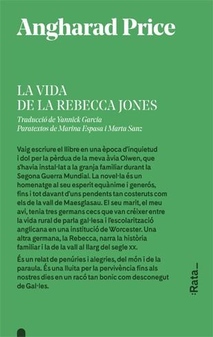 LA VIDA DE LA REBECCA JONES(CATALÀ) | 9788416738434 | PRICE,ANGHARAD | Libreria Geli - Librería Online de Girona - Comprar libros en catalán y castellano