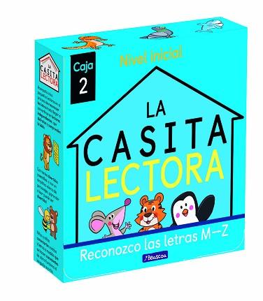 LA CASITA LECTORA.CAJA 2(RECONOZCO LAS LETRAS M-Z NIVEL INICIAL) | 9788448859541 | V.V.A.A. | Libreria Geli - Librería Online de Girona - Comprar libros en catalán y castellano