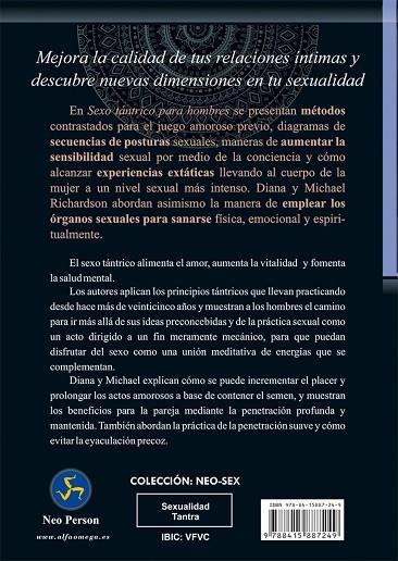 SEXO TÁNTRICO PARA HOMBRES | 9788415887249 | RICHARDSON,DIANA/RICHARDSON,MICHAEL | Libreria Geli - Librería Online de Girona - Comprar libros en catalán y castellano