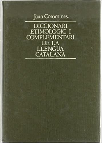 DICCIONARI ETIMOLOGIC I COMPLEMENTARI...-6 | 9788472562769 | COROMINES,JOAN | Llibreria Geli - Llibreria Online de Girona - Comprar llibres en català i castellà