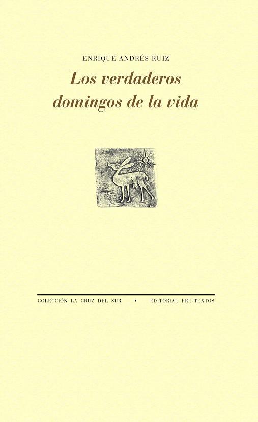 LOS VERDADEROS DOMINGOS DE LA VIDA | 9788416906529 | ANDRÉS RUIZ,ENRIQUE | Llibreria Geli - Llibreria Online de Girona - Comprar llibres en català i castellà