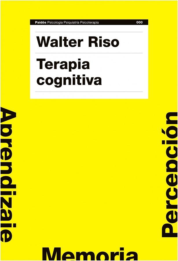 TERAPIA COGNITIVA | 9788449321955 | RISO,WALTER | Libreria Geli - Librería Online de Girona - Comprar libros en catalán y castellano
