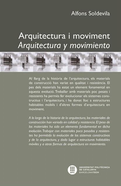 ARQUITECTURA I MOVIMENT | 9788498804218 | SOLDEVILA,ALFONS | Llibreria Geli - Llibreria Online de Girona - Comprar llibres en català i castellà