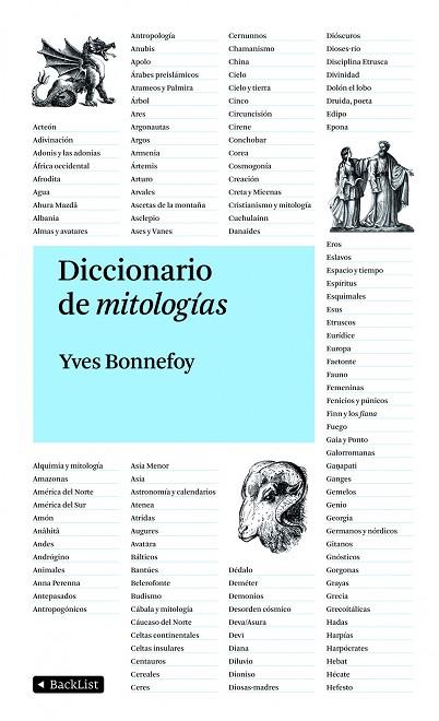 DICCIONARIO DE MITOLOGIAS | 9788408092681 | BONNEFOY,YVES | Libreria Geli - Librería Online de Girona - Comprar libros en catalán y castellano
