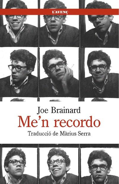 ME'N RECORDO | 9788488839442 | BRAINARD,JOE | Llibreria Geli - Llibreria Online de Girona - Comprar llibres en català i castellà