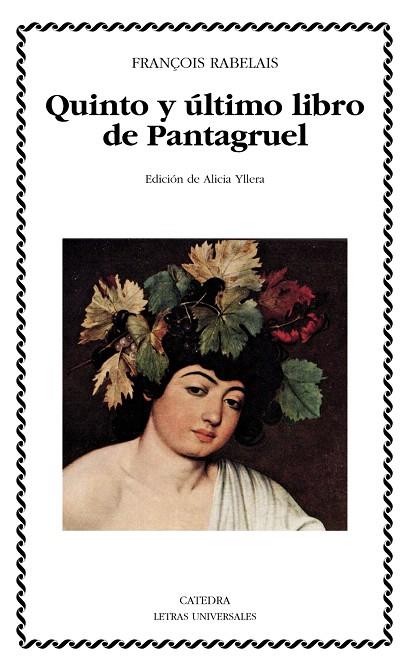 QUINTO Y ÚLTIMO LIBRO DE PANTAGRUEL | 9788437632483 | RABELAIS,FRANÇOIS | Llibreria Geli - Llibreria Online de Girona - Comprar llibres en català i castellà